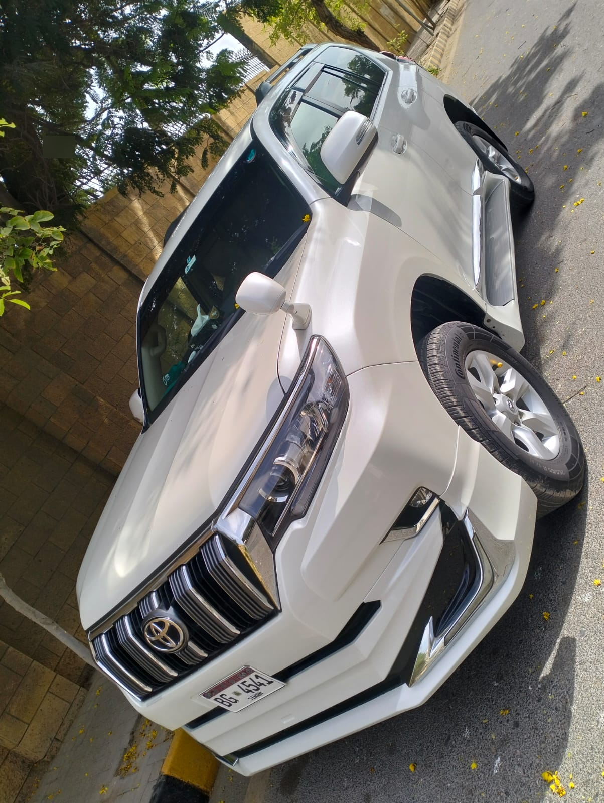 Toyota Land Cruiser Prado TX (White) - view 2